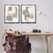 Stupell Industries Abstract Beige Brush Stroked Neutrals 2 pc Framed Floater Canvas Wall Art Set Design by Stella Chang